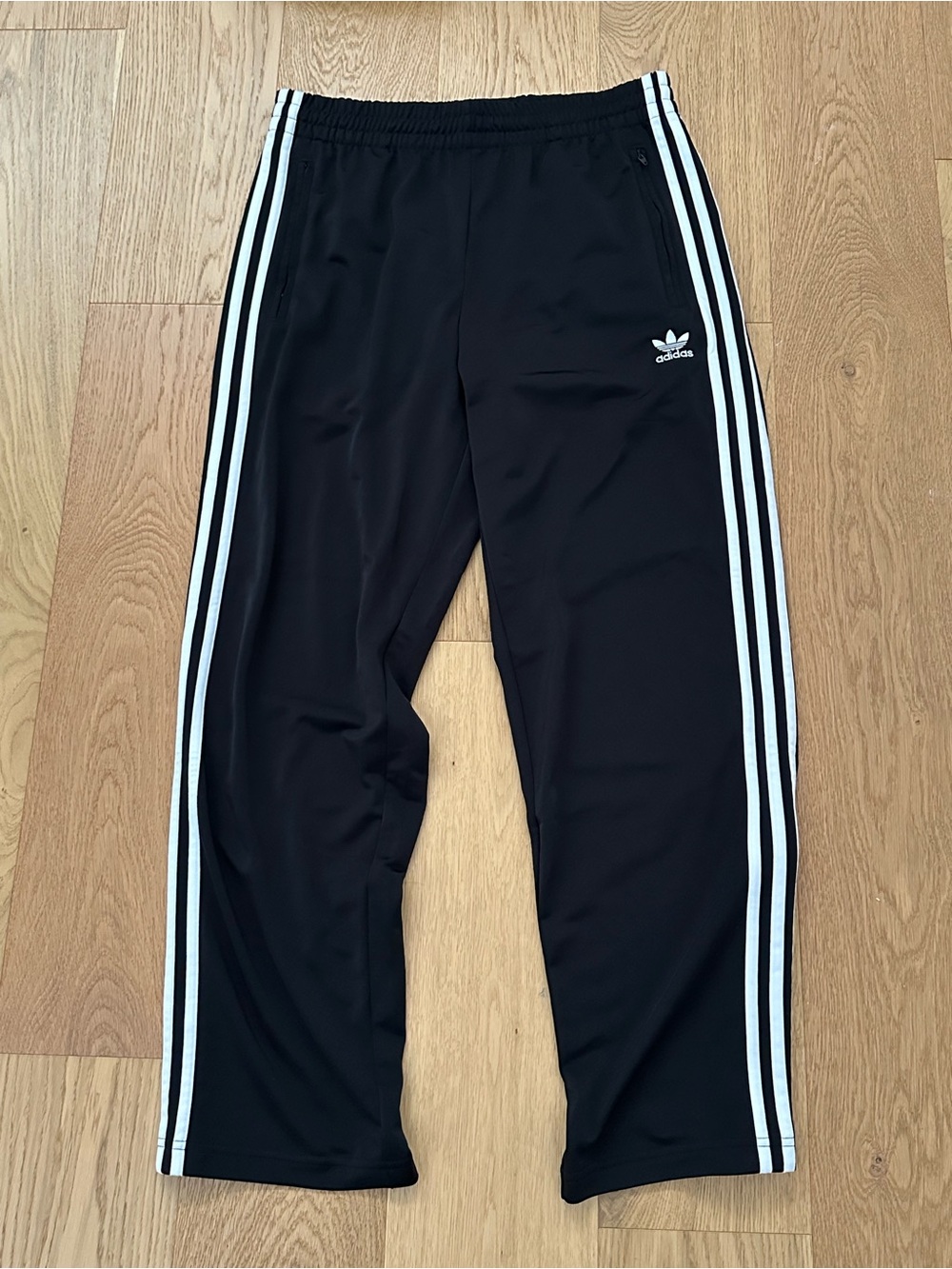 Adidas firebird track pants m medium black